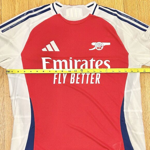 Adidas Arsenal Home 24/25 Men’s Size L-XL Red Blue White Authentic Soccer Jersey - Picture 6 of 13